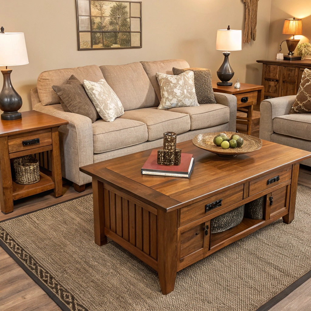 Custom dining table in Blackwood