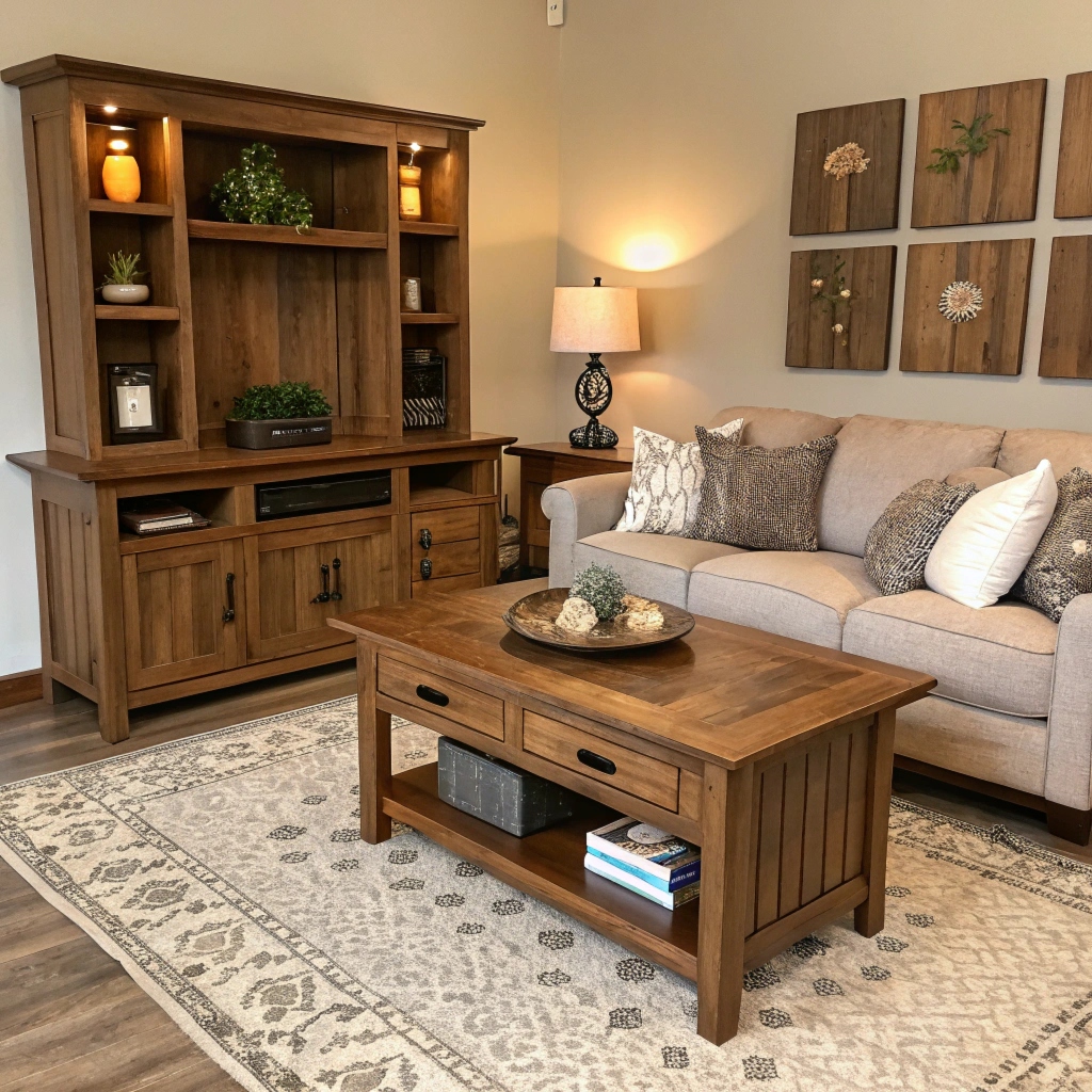 Kitchen island with integrated storage