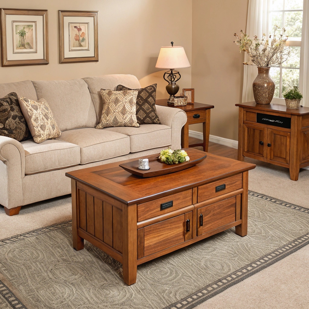 Built-in storage cabinet in Tasmanian Oak